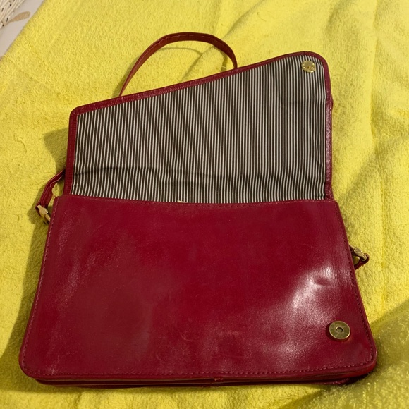 Red 80's Multipocket purse - Picture 4 of 6